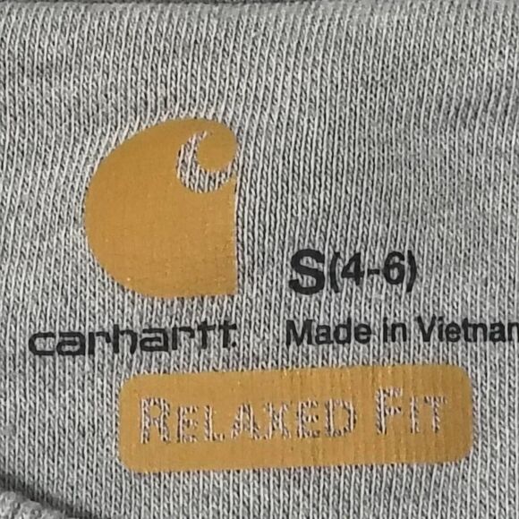 Carhartt Relaxed Fit Crewneck Sweatshirt – Gray (Size S) - Picture 3 of 3